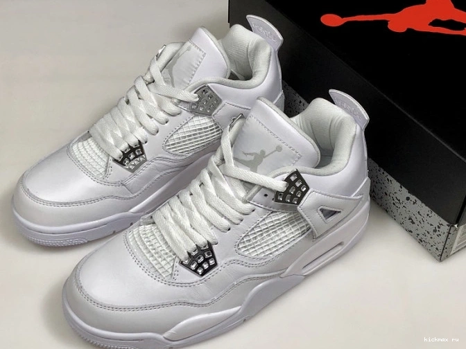 Rep MAX Jordan Money Retro Air 4 308497-100 Pure 0814